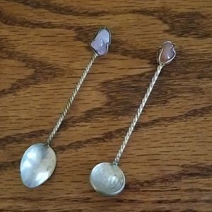 Silver plated Brazilian spoons